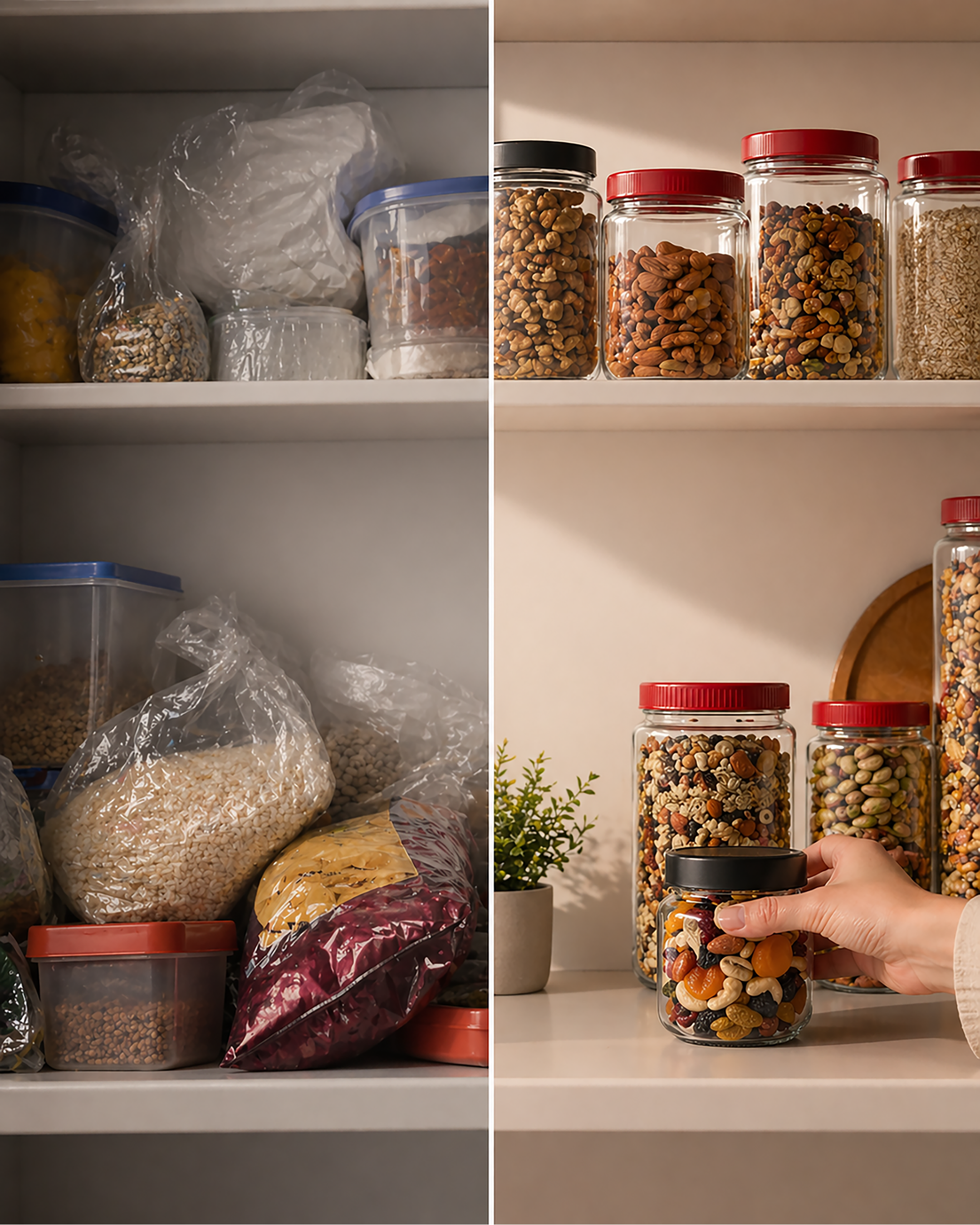 Why Glass Jars Are Better Than Plastic for Food Storage