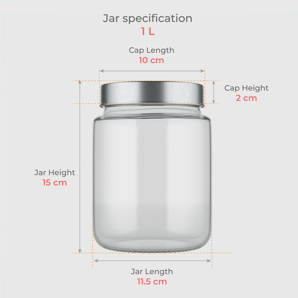 1 LTR Multipurpose Containers