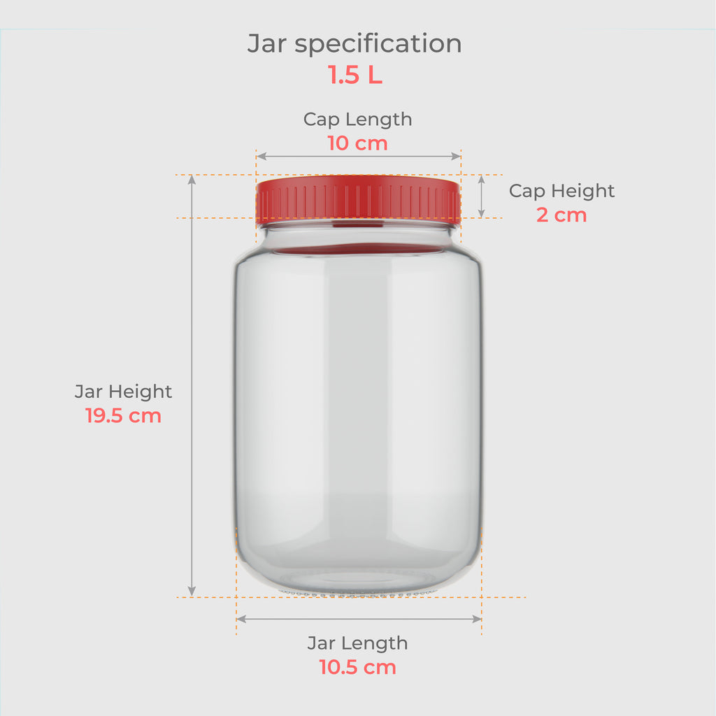 1.5 LTR Multipurpose Containers