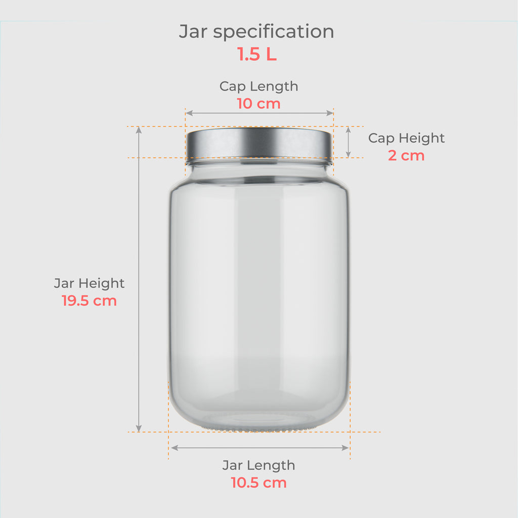1.5 LTR Multipurpose Containers