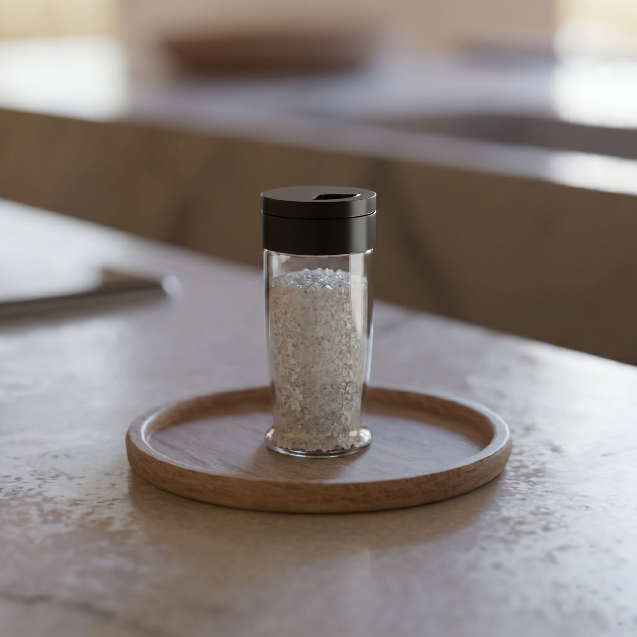 100 ML Miso Salt & Pepper Shaker with Black & Red Cap