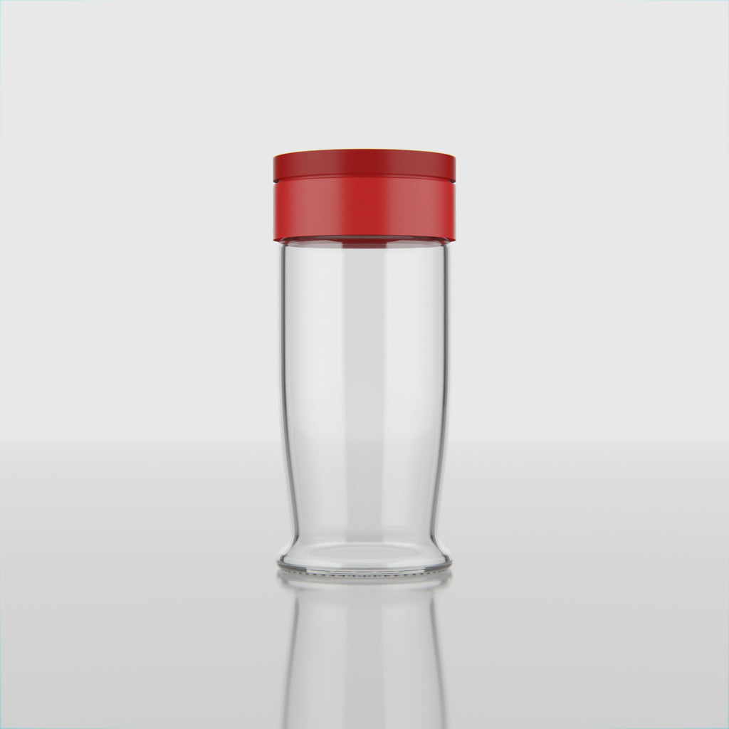 100 ML Miso Salt & Pepper Shaker with Black & Red Cap