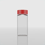 100 ML Salt & Pepper Shaker with Black & Red Cap
