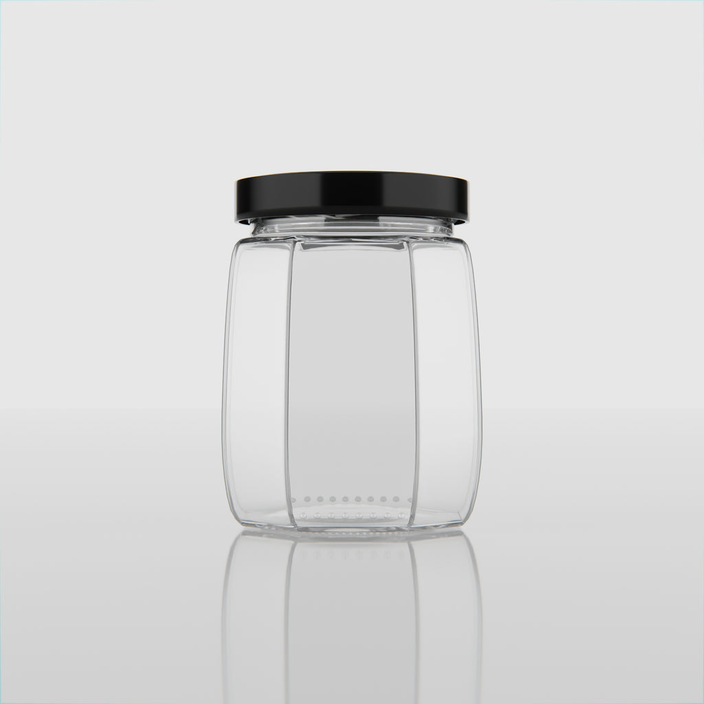 120 ML Crown Glass Jar