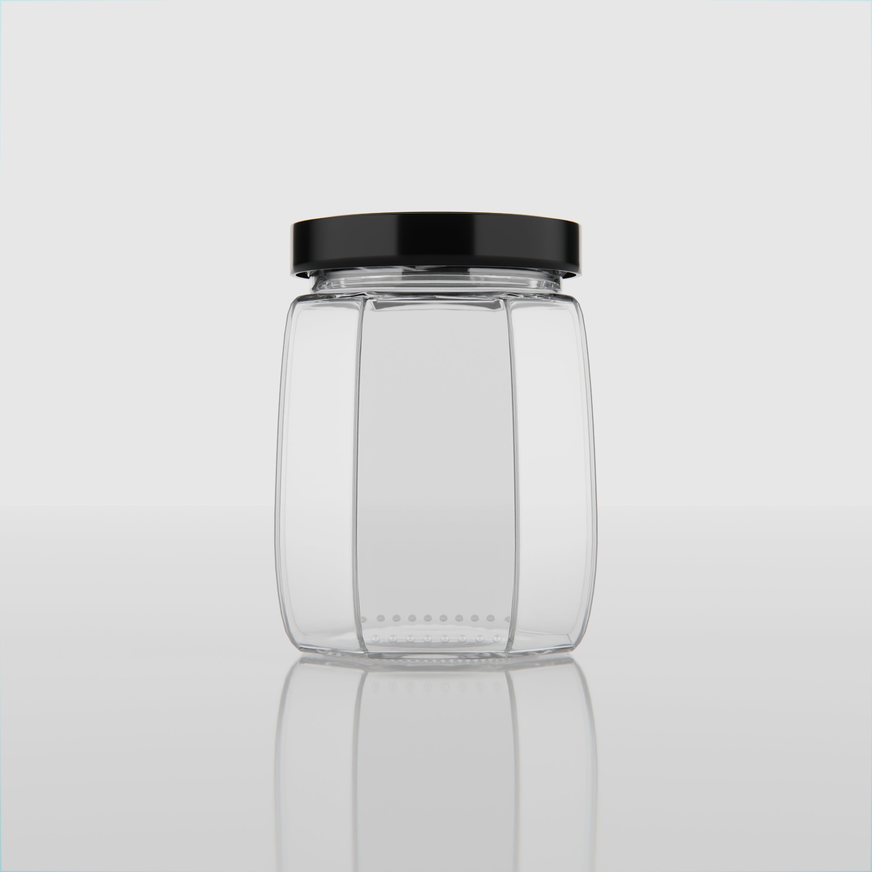 120 ML Crown Glass Jar