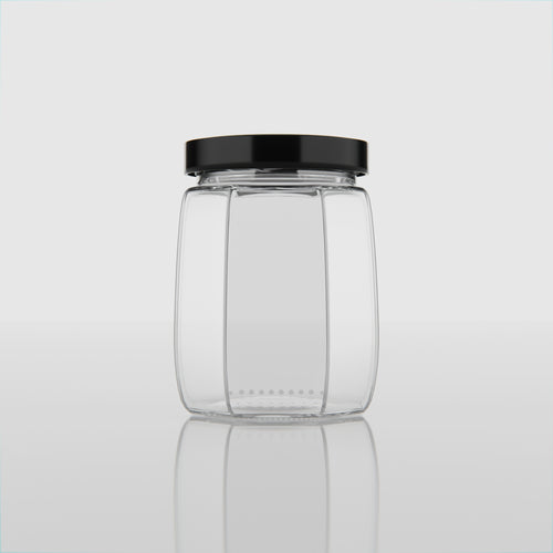 120 ML Crown Glass Jar
