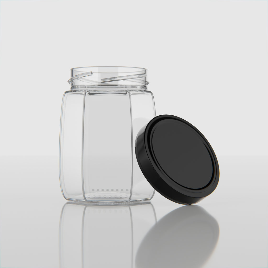 120 ML Crown Glass Jar