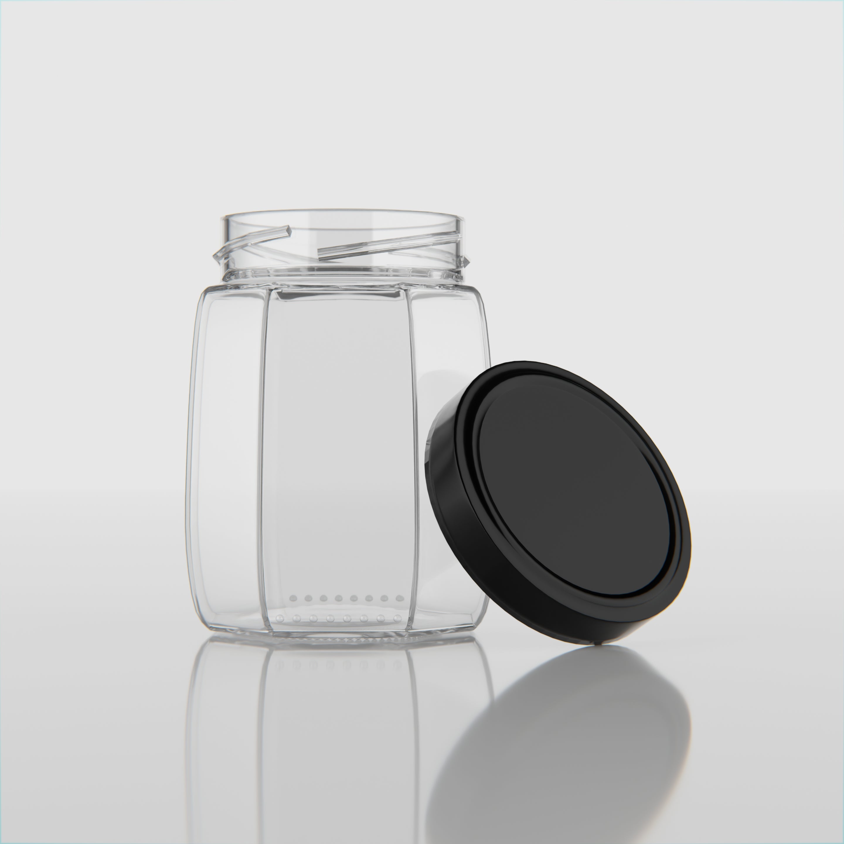 120 ML Crown Glass Jar
