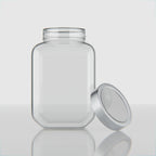 2200 ML Cubical Glass Storage Jars