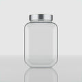 2200 ML Cubical Glass Storage Jars