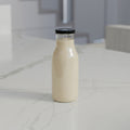 265 ML Milk Glass Bottle with Black, Gold & RX Cap