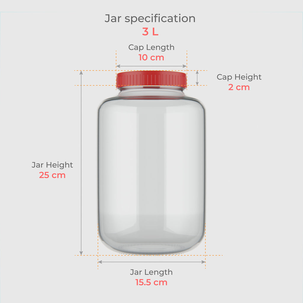 3 LTR Multipurpose Containers
