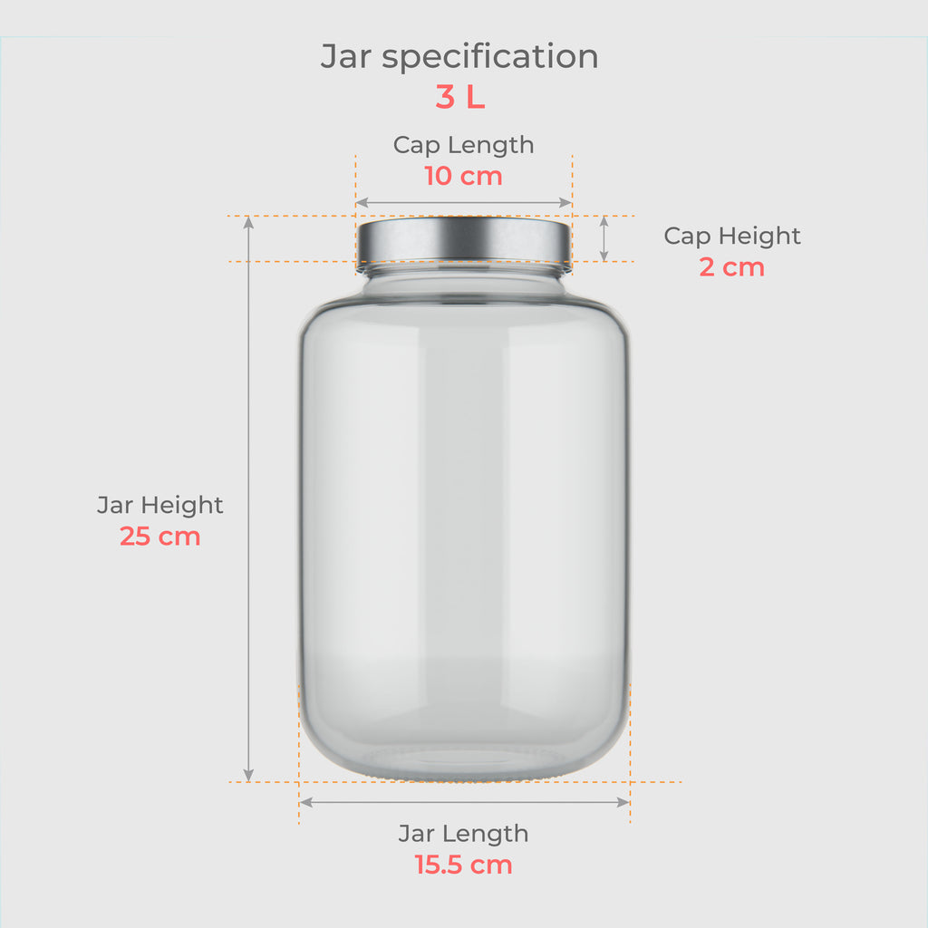 3 LTR Multipurpose Containers