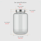 3 LTR Multipurpose Containers