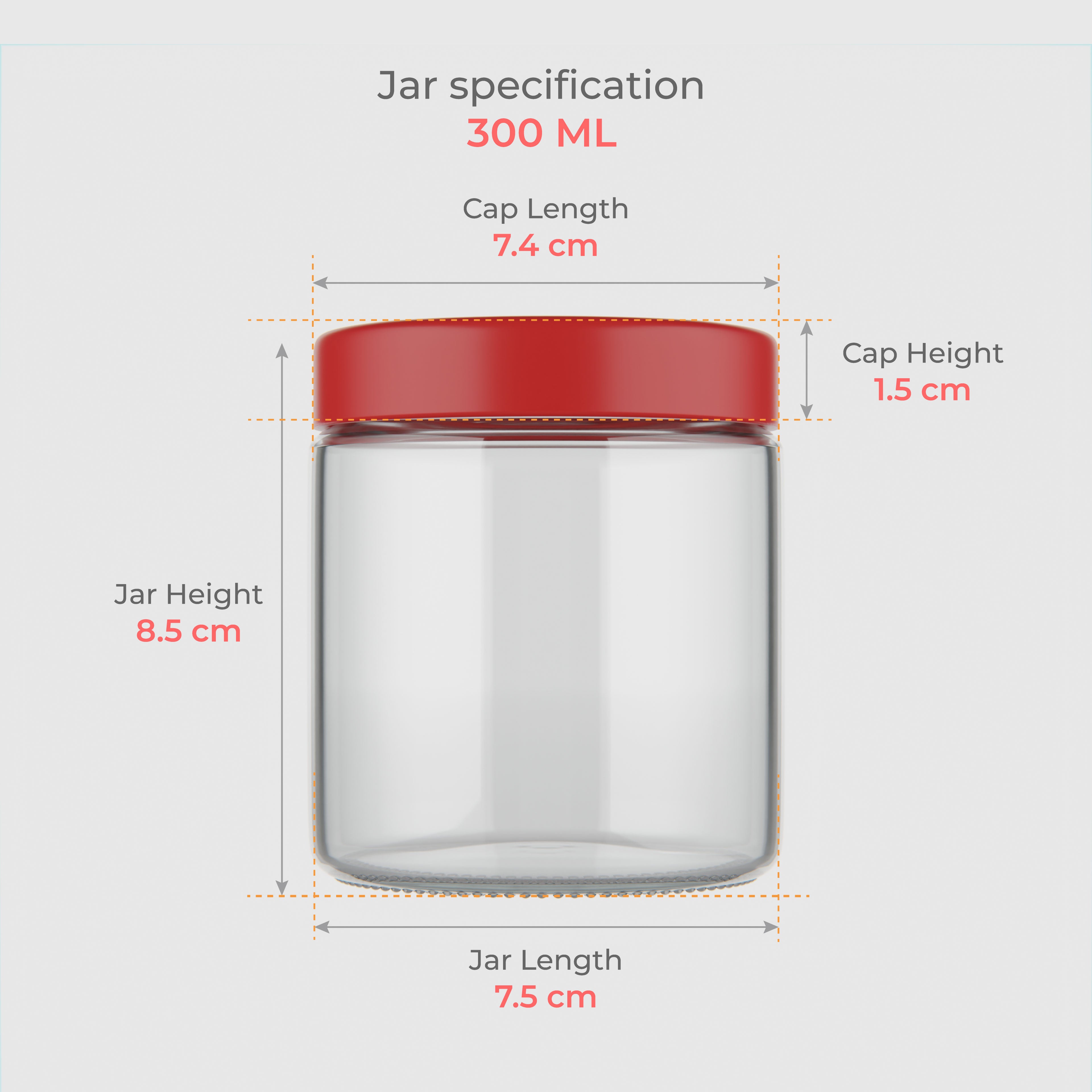 300 ML Multipurpose Containers