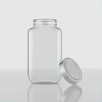 3000 ML Cubical Glass Storage Jars