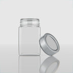 300 ML Cubical Glass Jar