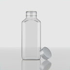 32 OZ French Square Glass Bottle