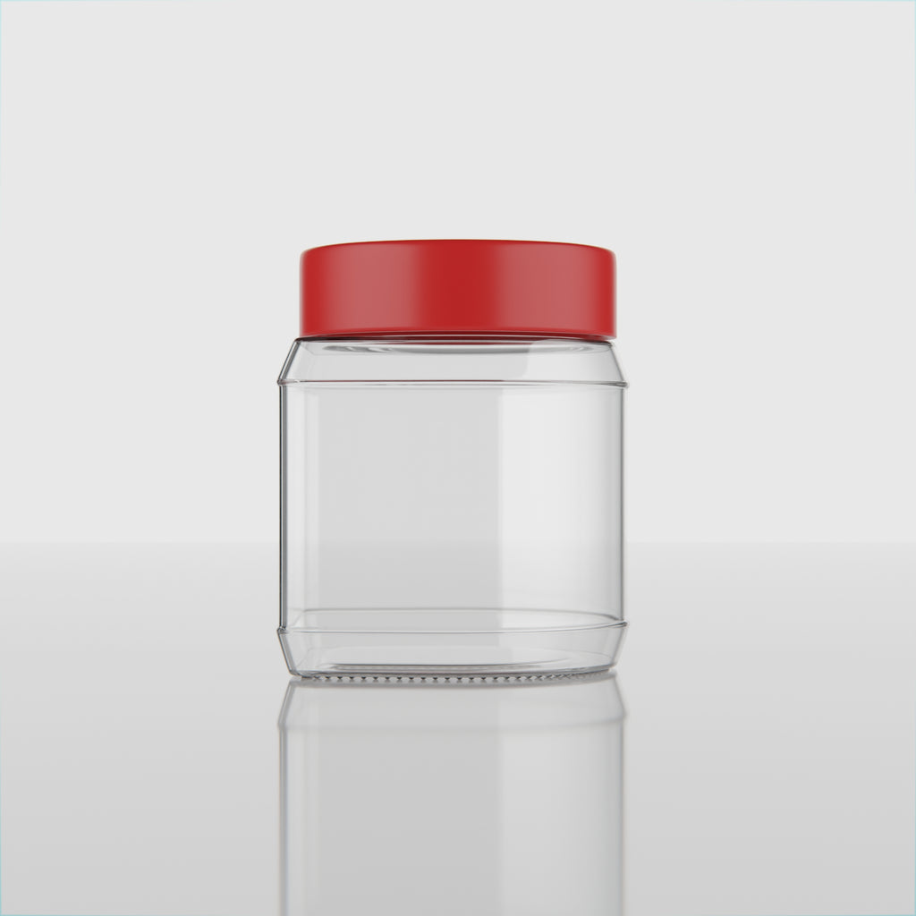 325 ML Enjoy Glass Jar with Red & Steel Airtight Cap