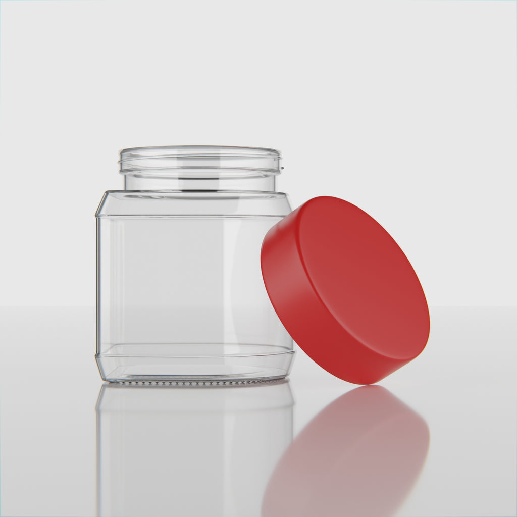 325 ML Enjoy Glass Jar with Red & Steel Airtight Cap