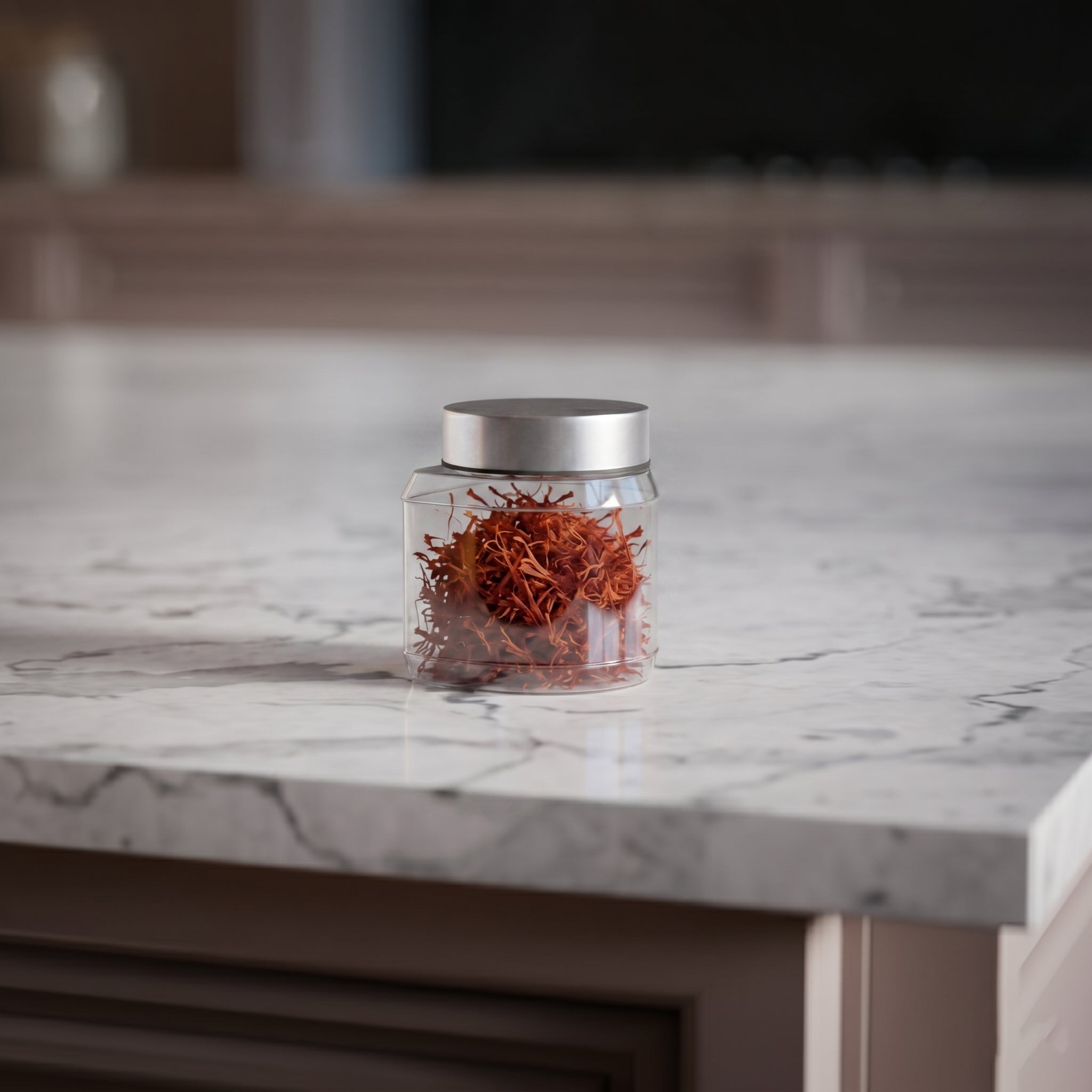 325 ML Enjoy Glass Jar with Red & Steel Airtight Cap