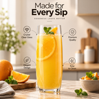 350 ML Clear Water Glasses