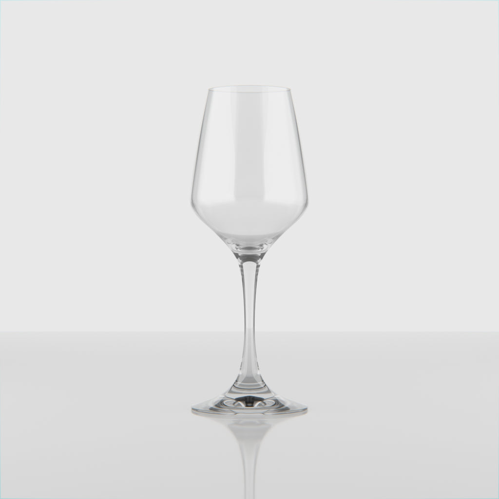 360 ML Premium Clear Wine Glasses