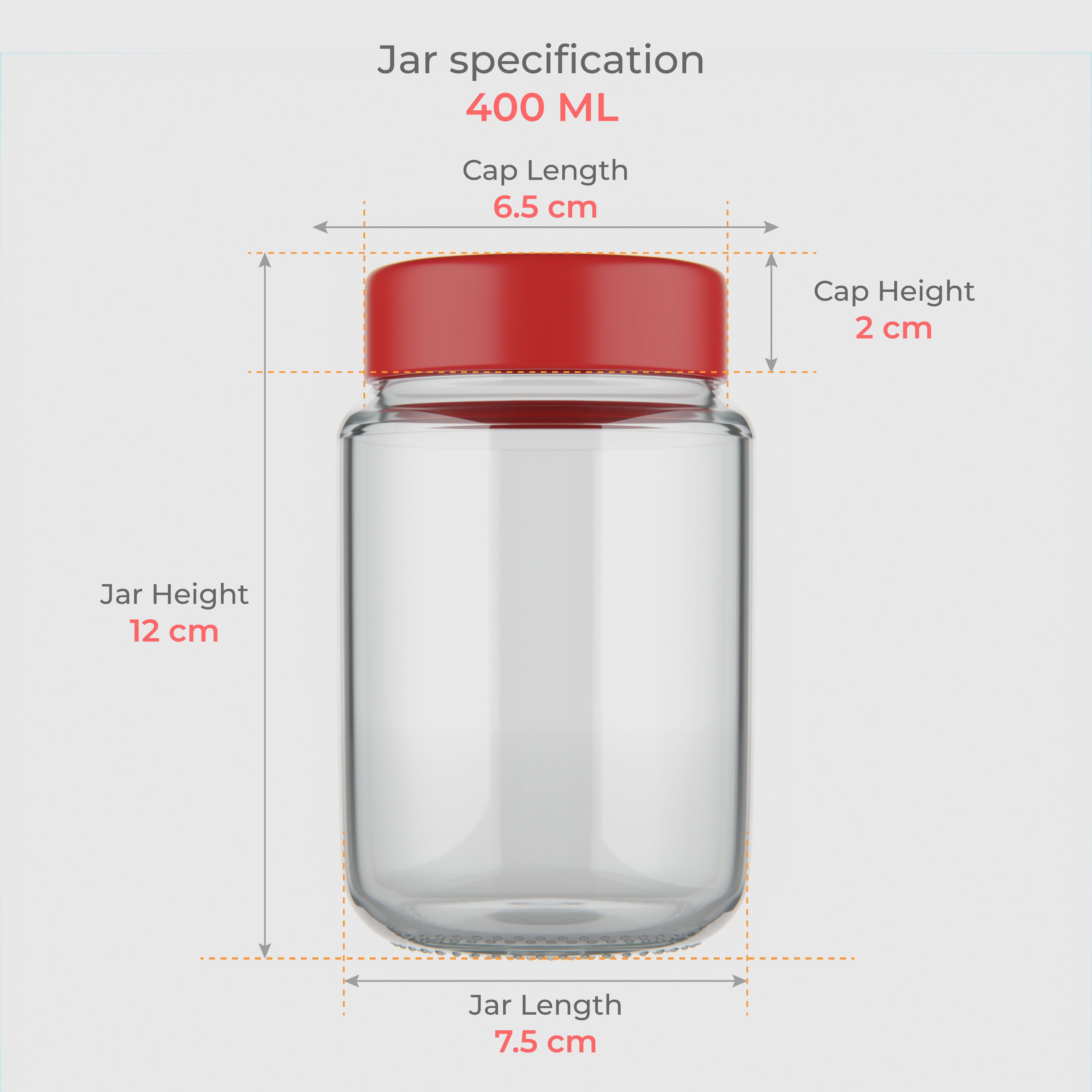 400 ML Multipurpose Containers