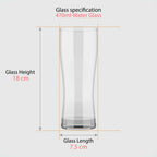 470 ML Extra-Large Clear Water Glasses