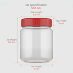 500 ML Multipurpose Containers
