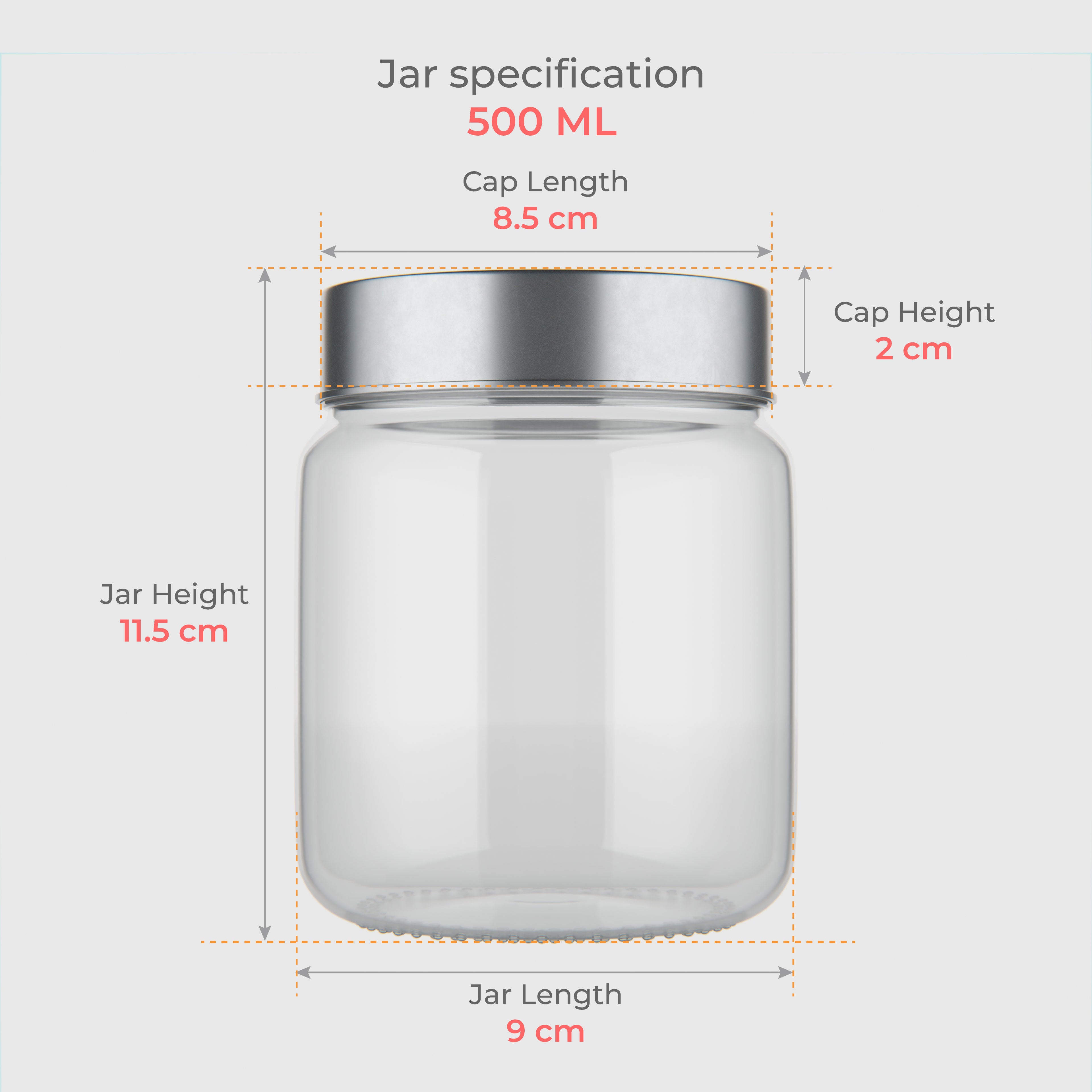 500 ML Multipurpose Containers