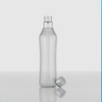 500 ML Glass Water Bottle with Stainless Steel Cap