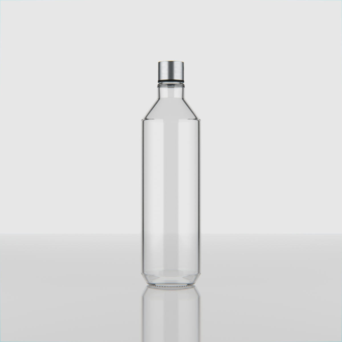 500 ML Glass Water Bottle with Stainless Steel Cap