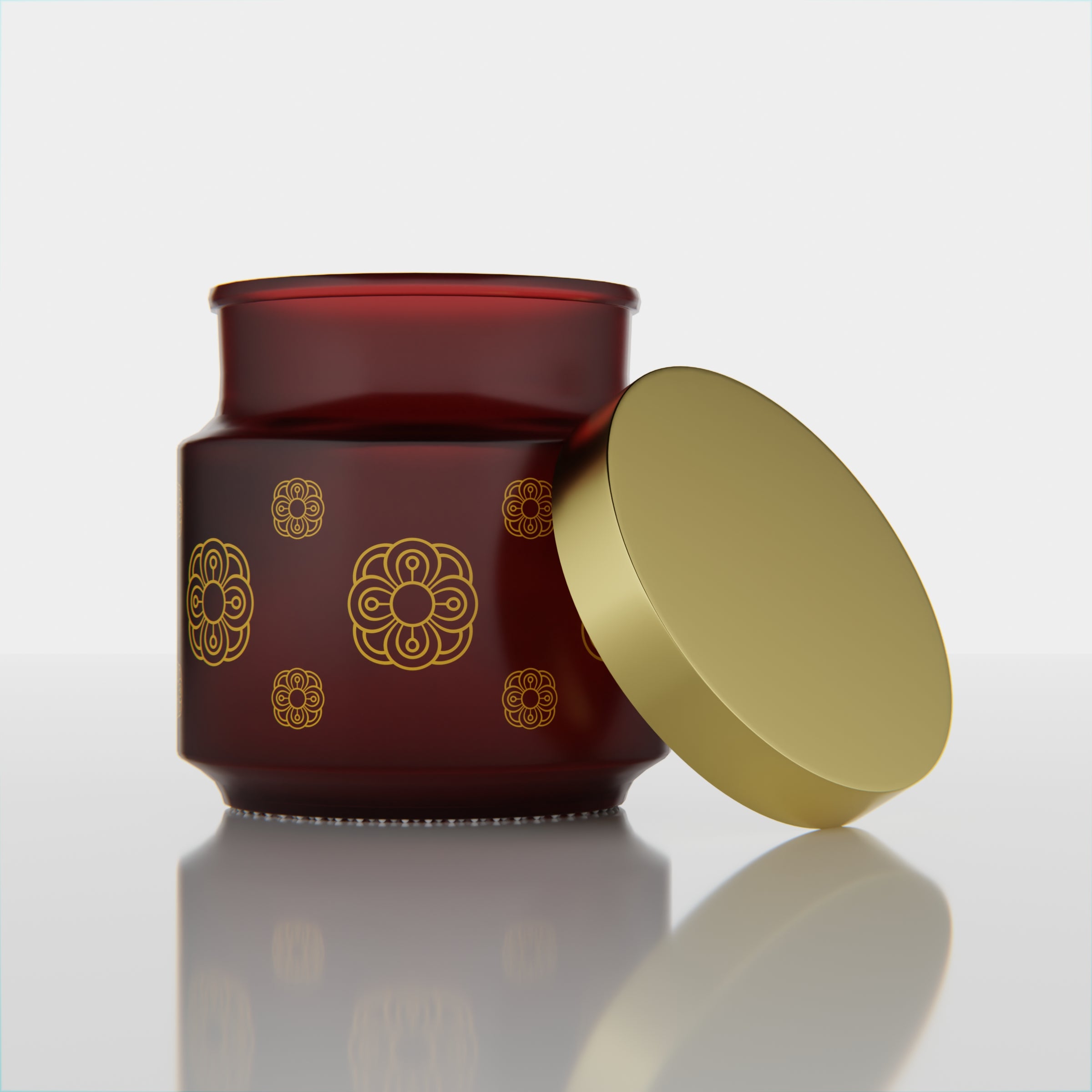 600 ML Rejoice Red Butta Jar