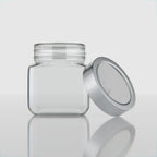 600 ML Cubical Glass Jar