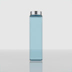 750 ML Snow Blue Glass Bottle with Gold & Silver Cap