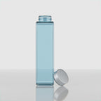 750 ML Snow Blue Glass Bottle with Gold & Silver Cap