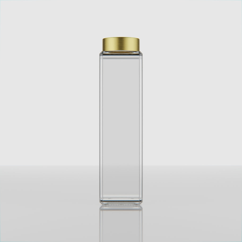 750 ML Snow Glass Water Bottle