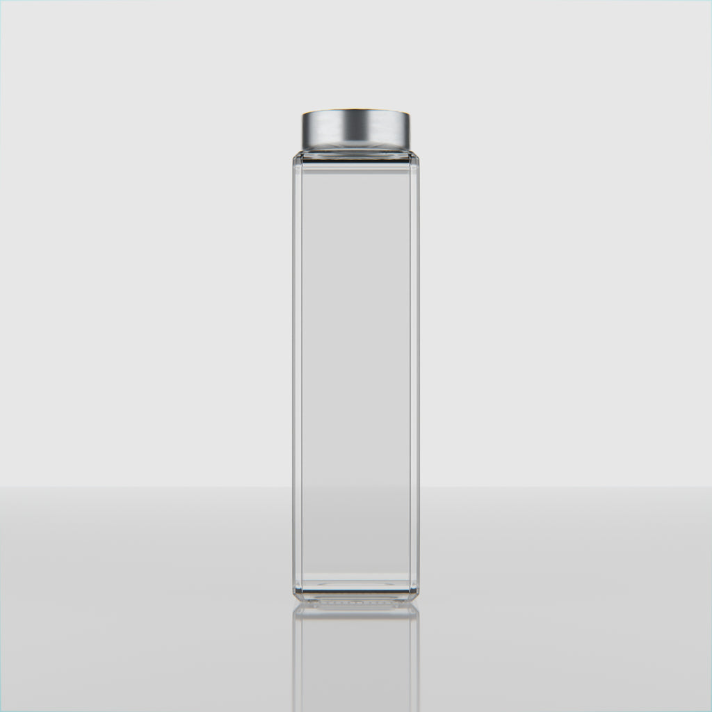 750 ML Snow Glass Water Bottle