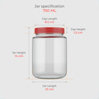 750 ML Multipurpose Containers