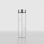 750 ML Twirl Glass Water Bottle with Steel & Black Cap