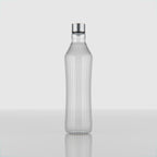 750 ML Curved Glass Water Bottle with Stainless Steel Cap