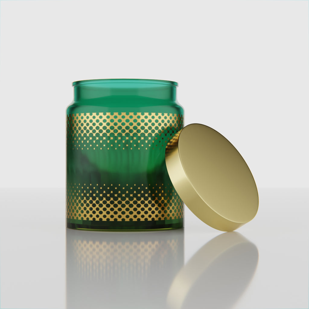 770 ML Rejoice Top Green Yellow Bottom Jar