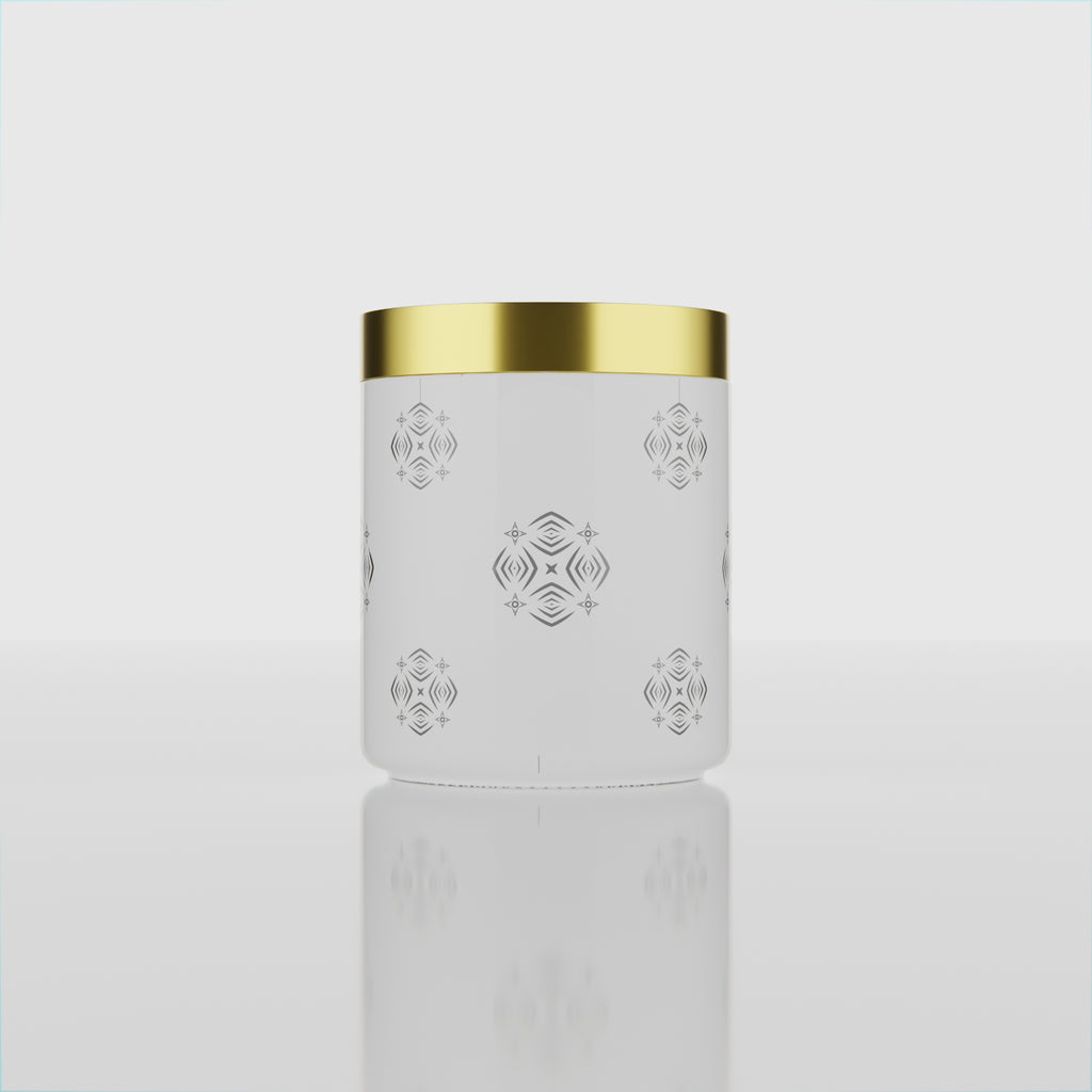 240 ML 8 OZ White Gloria Jar