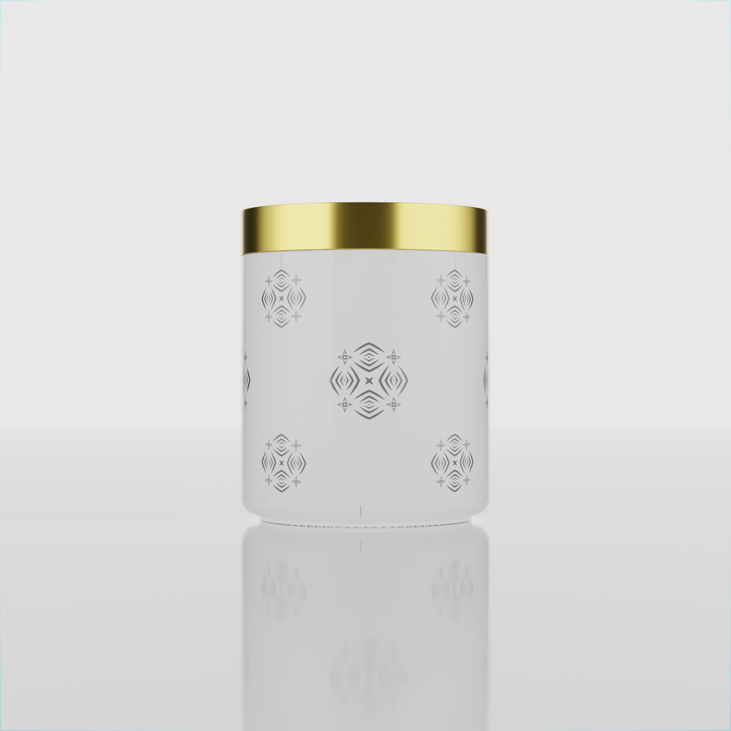 240 ML 8 OZ White Gloria Jar