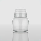 145 ML Clear Glass Jar with Glass Lid