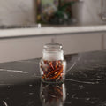 145 ML Clear Glass Jar with Glass Lid