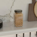 1000 ML Cubical Glass Storage Jars