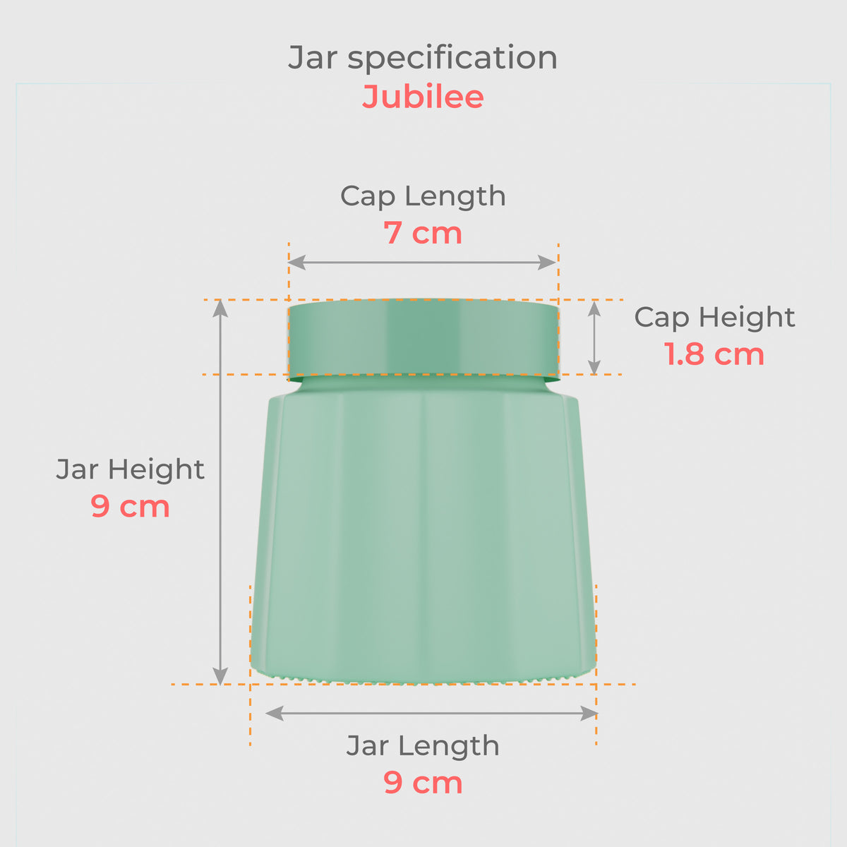 300 ML Pista Jubilee Jar