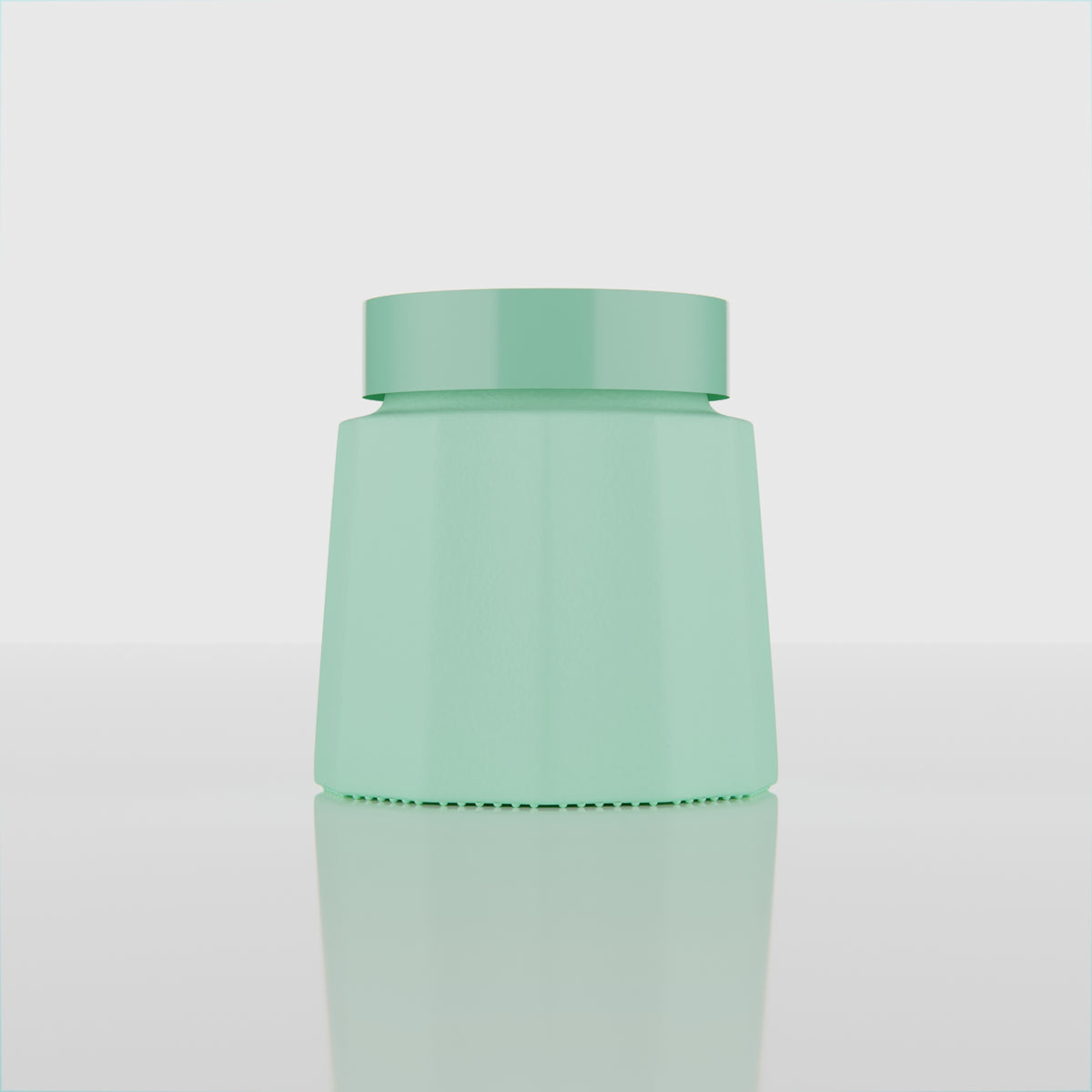 300 ML Jubilee Transparent Matte Pista Glass Jar